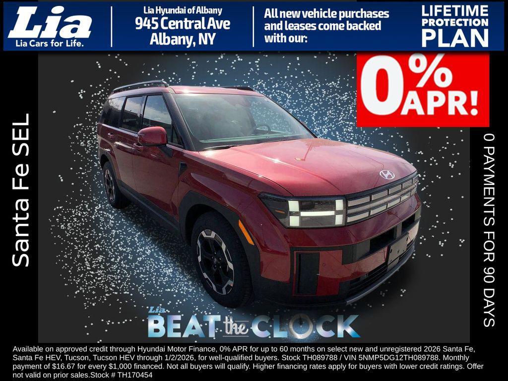 new 2026 Hyundai Santa Fe car, priced at $42,360