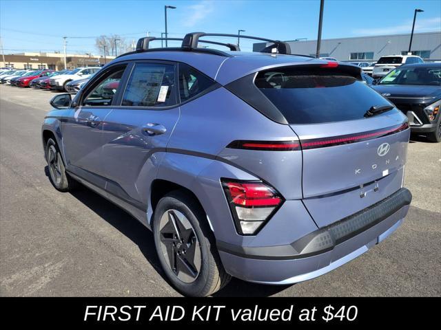 new 2025 Hyundai Kona EV car, priced at $39,180
