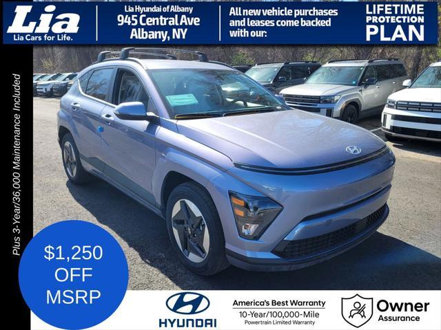 new 2025 Hyundai Kona EV car, priced at $39,180