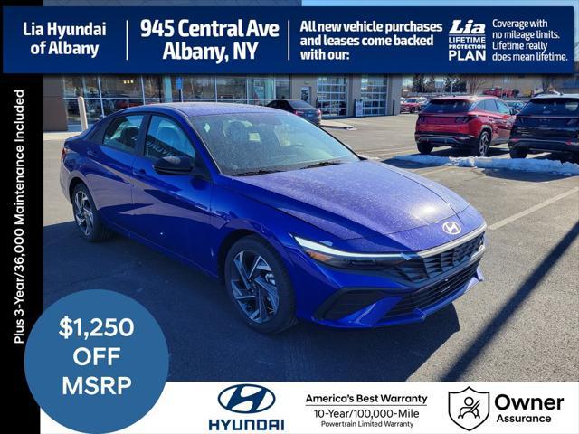 new 2025 Hyundai Elantra car, priced at $25,000