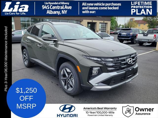 new 2025 Hyundai Tucson car, priced at $37,335