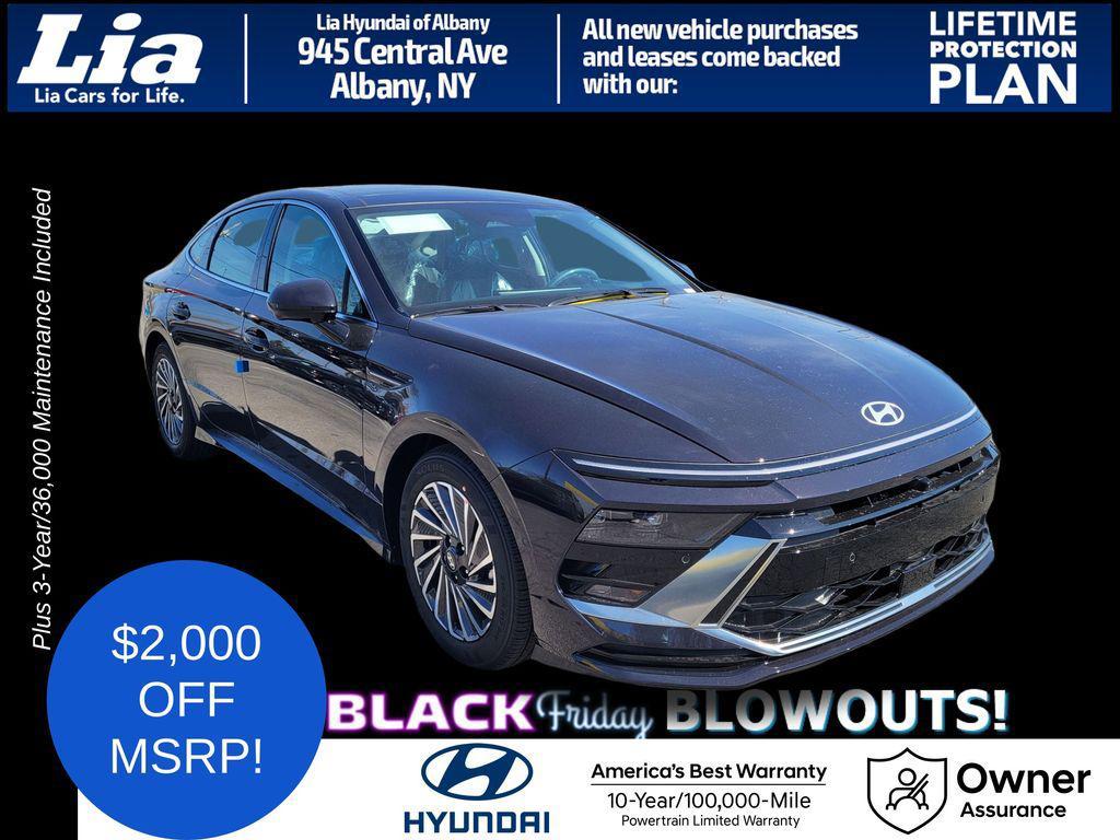 new 2025 Hyundai Sonata Hybrid car, priced at $39,350