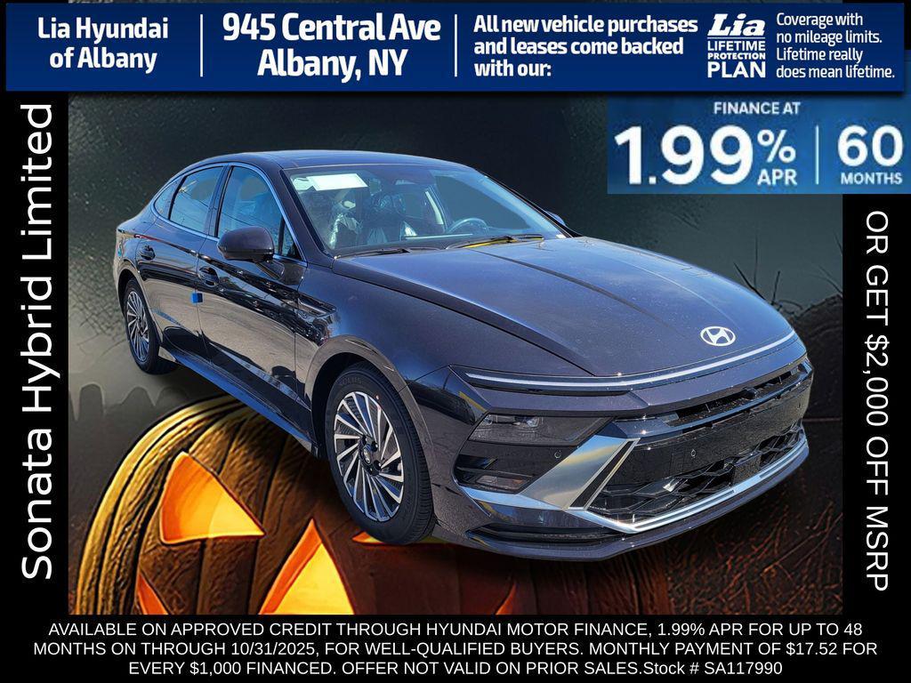 new 2025 Hyundai Sonata Hybrid car, priced at $39,350