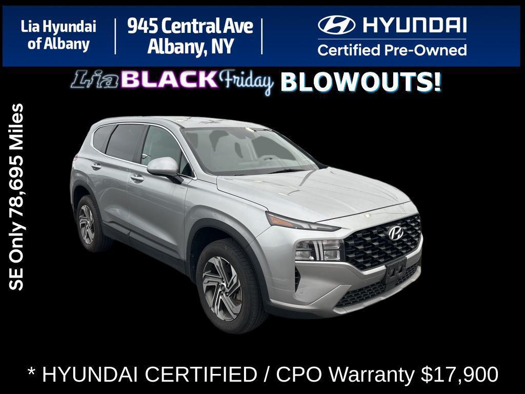 used 2022 Hyundai Santa Fe car, priced at $17,900