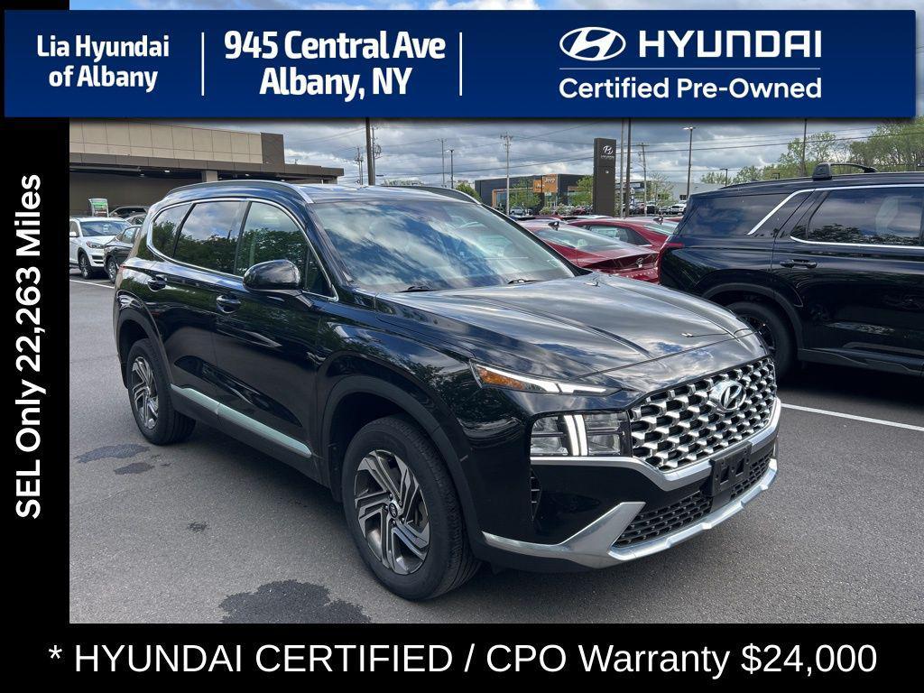 used 2022 Hyundai Santa Fe car, priced at $24,000