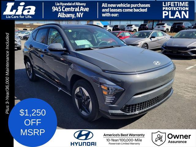 new 2025 Hyundai Kona EV car, priced at $43,135