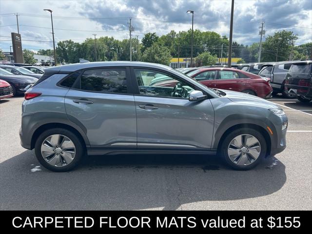 used 2021 Hyundai Kona EV car, priced at $16,500