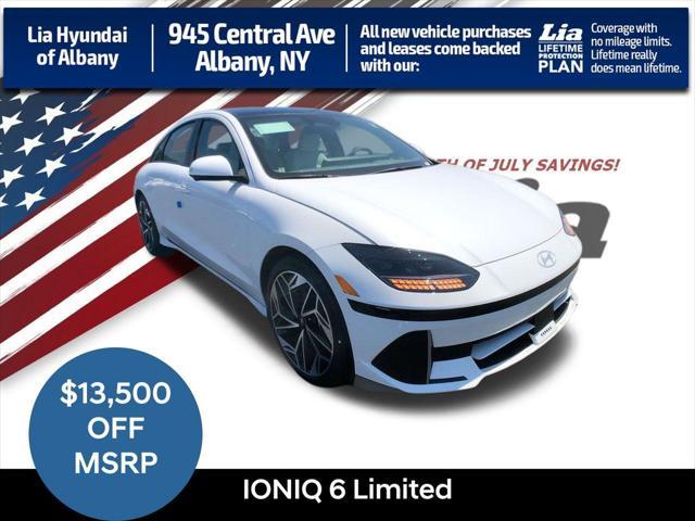 new 2023 Hyundai IONIQ 6 car, priced at $58,270