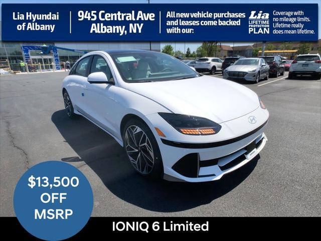 new 2023 Hyundai IONIQ 6 car, priced at $58,270