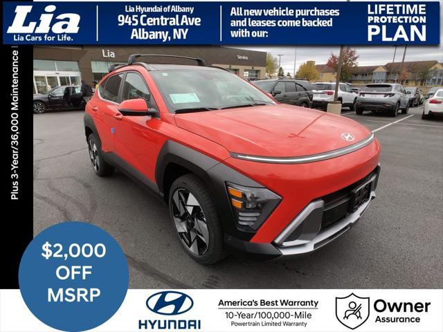 new 2025 Hyundai Kona car, priced at $36,099