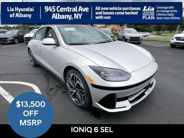 new 2023 Hyundai IONIQ 6 car, priced at $53,820
