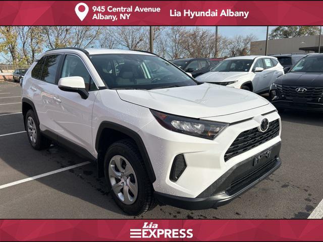 used 2021 Toyota RAV4 car, priced at $25,000