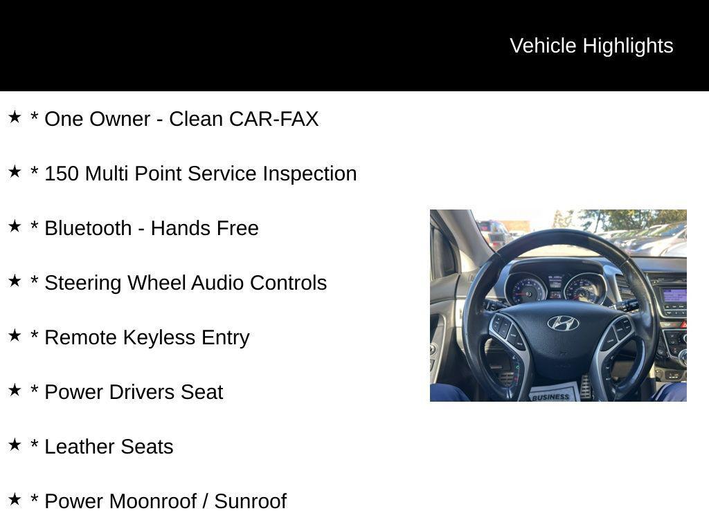 used 2013 Hyundai Elantra GT car, priced at $8,900