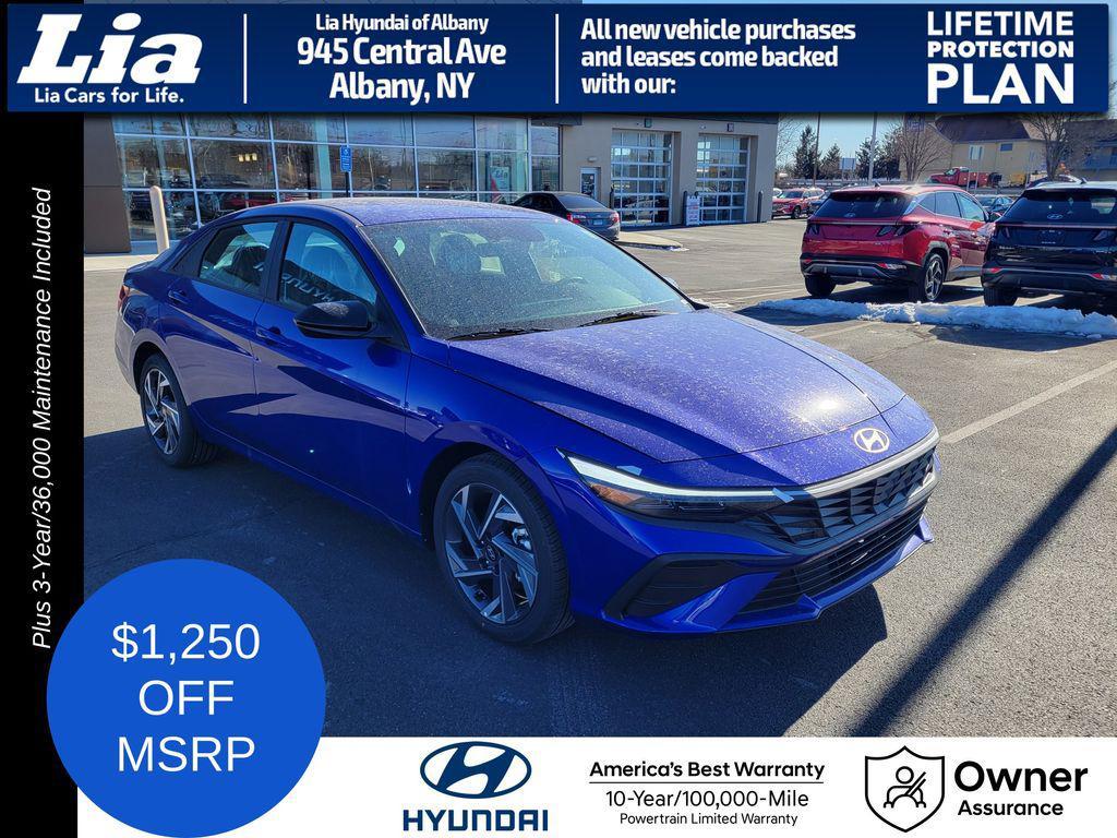 new 2025 Hyundai Elantra car, priced at $25,065