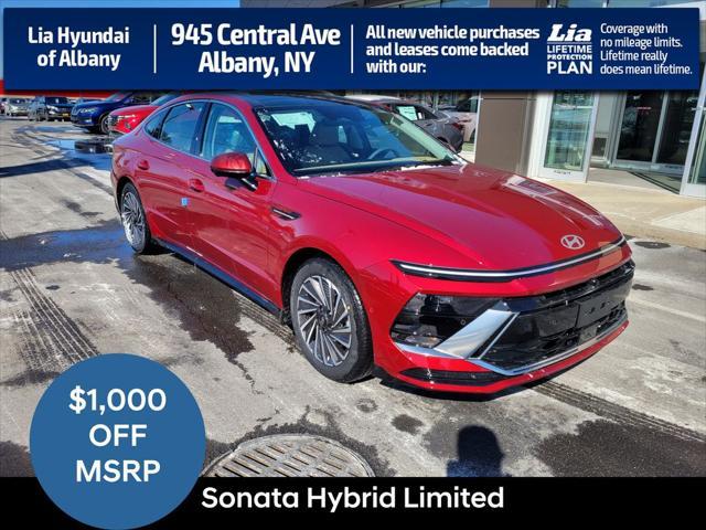 new 2025 Hyundai Sonata Hybrid car, priced at $39,815