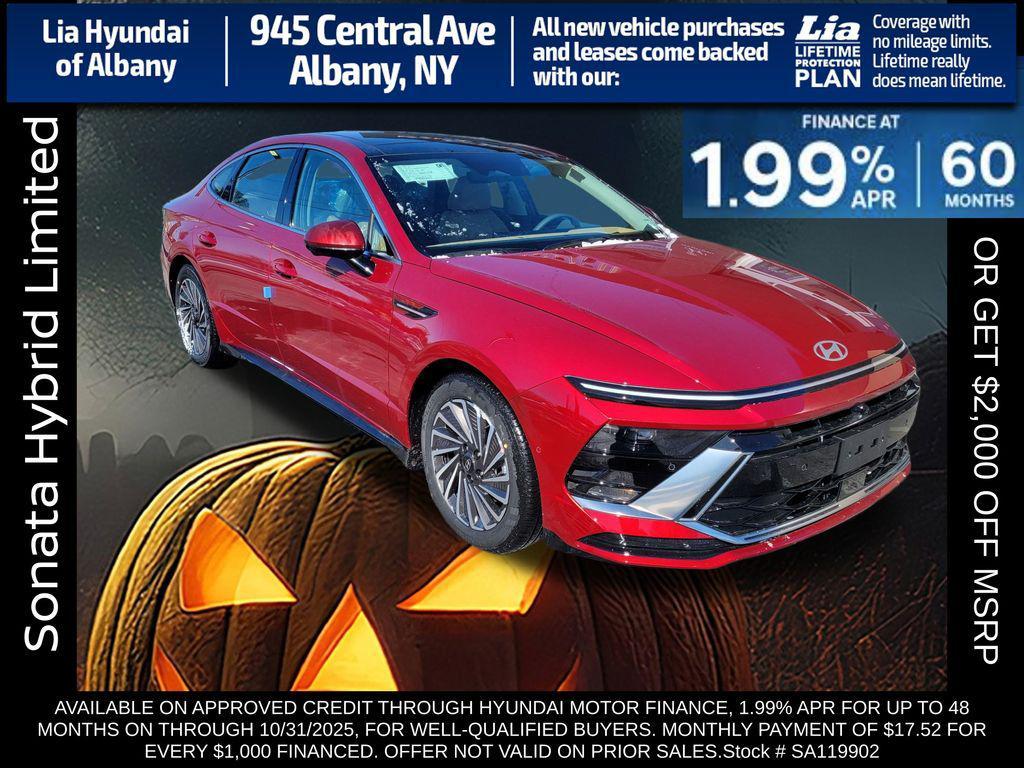 new 2025 Hyundai Sonata Hybrid car, priced at $39,815