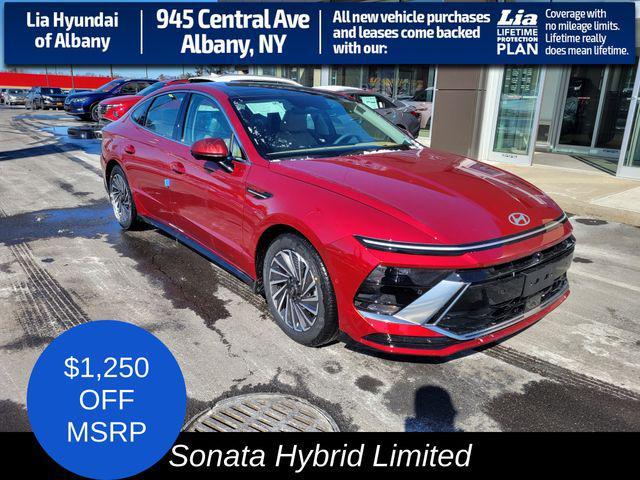 new 2025 Hyundai Sonata Hybrid car, priced at $39,815