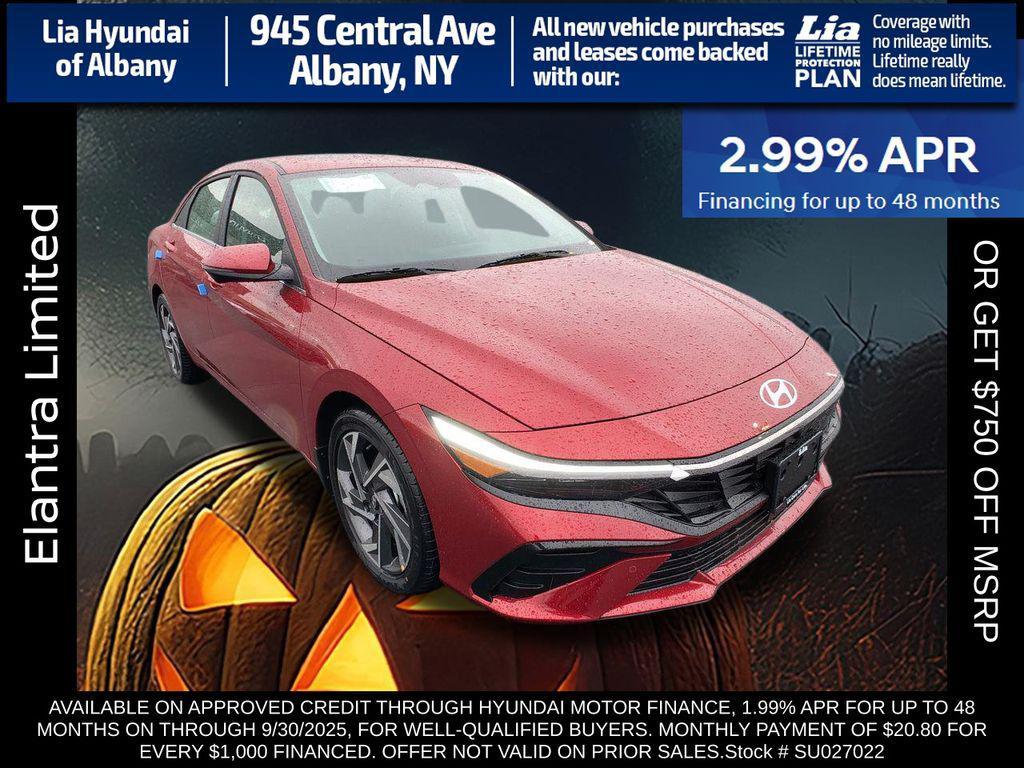 new 2025 Hyundai Elantra car, priced at $29,090