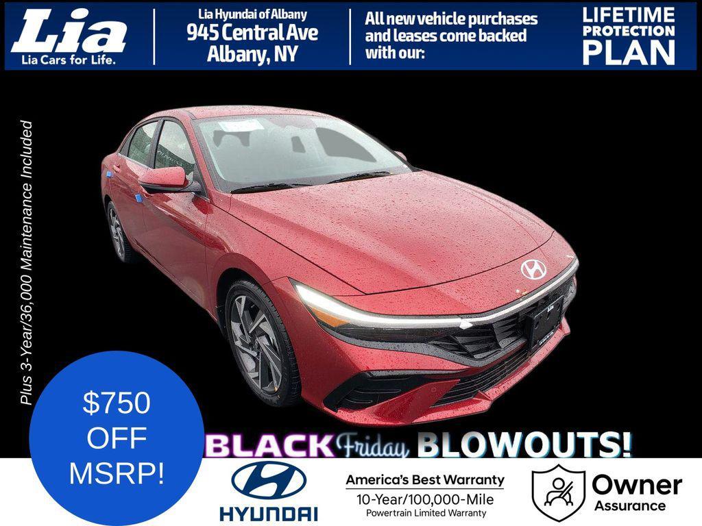 new 2025 Hyundai Elantra car, priced at $29,090