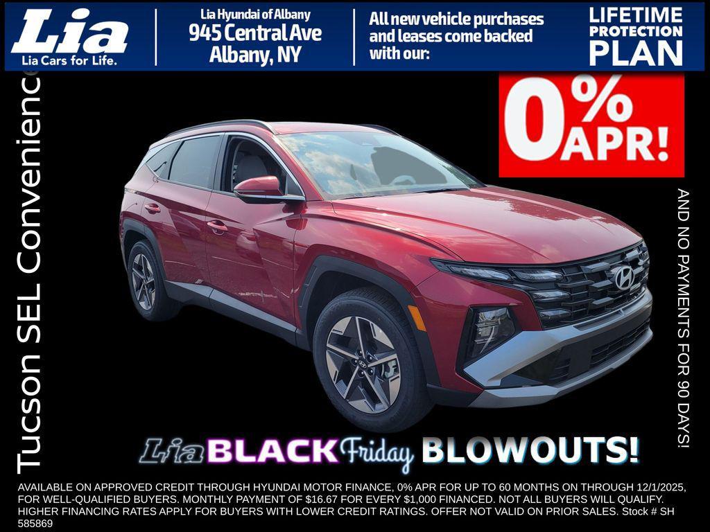 new 2025 Hyundai Tucson car, priced at $37,374