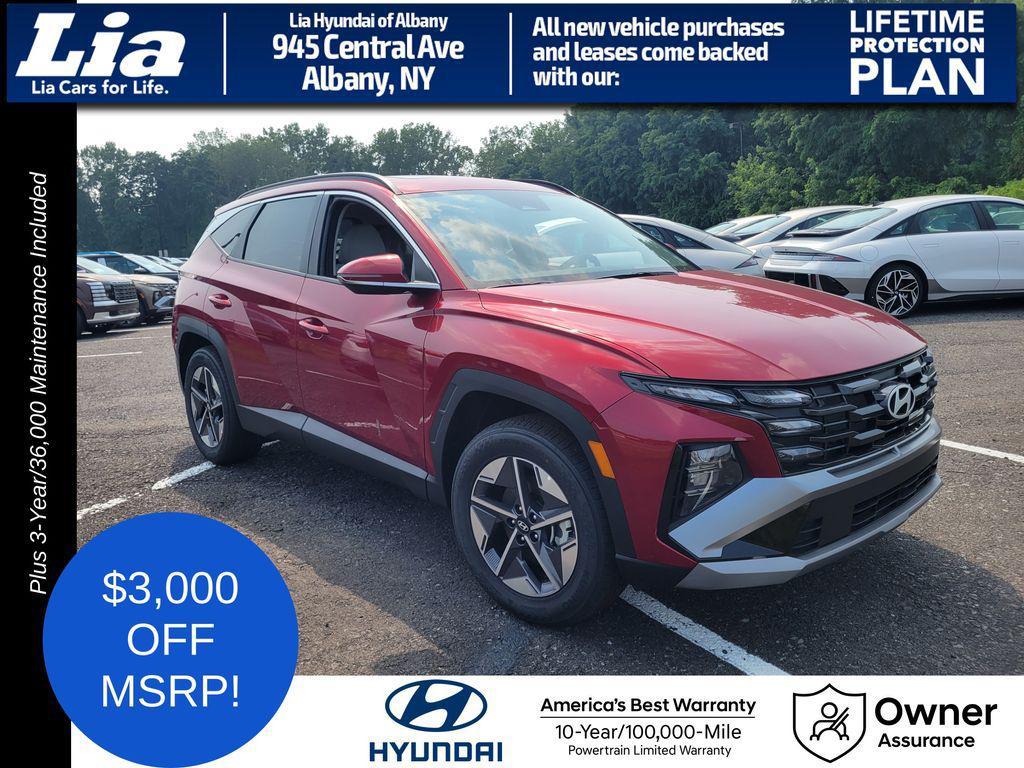 new 2025 Hyundai Tucson car, priced at $37,374