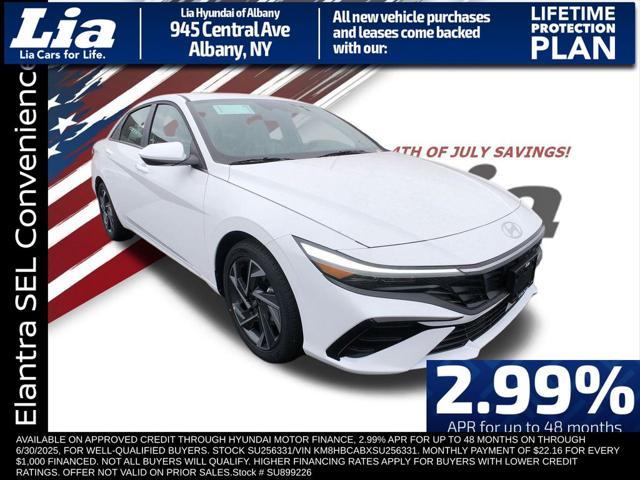 new 2025 Hyundai Elantra car, priced at $27,745