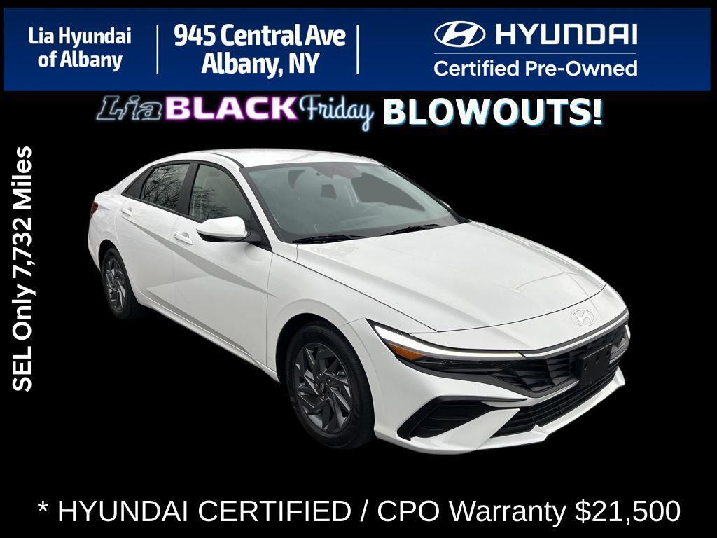 used 2024 Hyundai Elantra car, priced at $21,500
