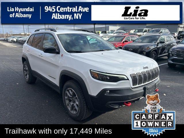 used 2022 Jeep Cherokee car, priced at $26,468