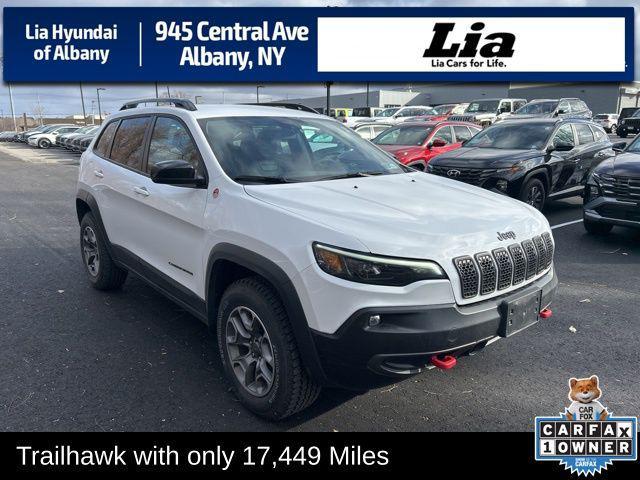 used 2022 Jeep Cherokee car, priced at $25,993