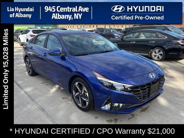 used 2023 Hyundai Elantra car, priced at $21,000
