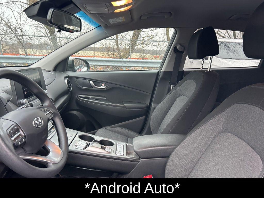 used 2023 Hyundai Kona EV car, priced at $18,500