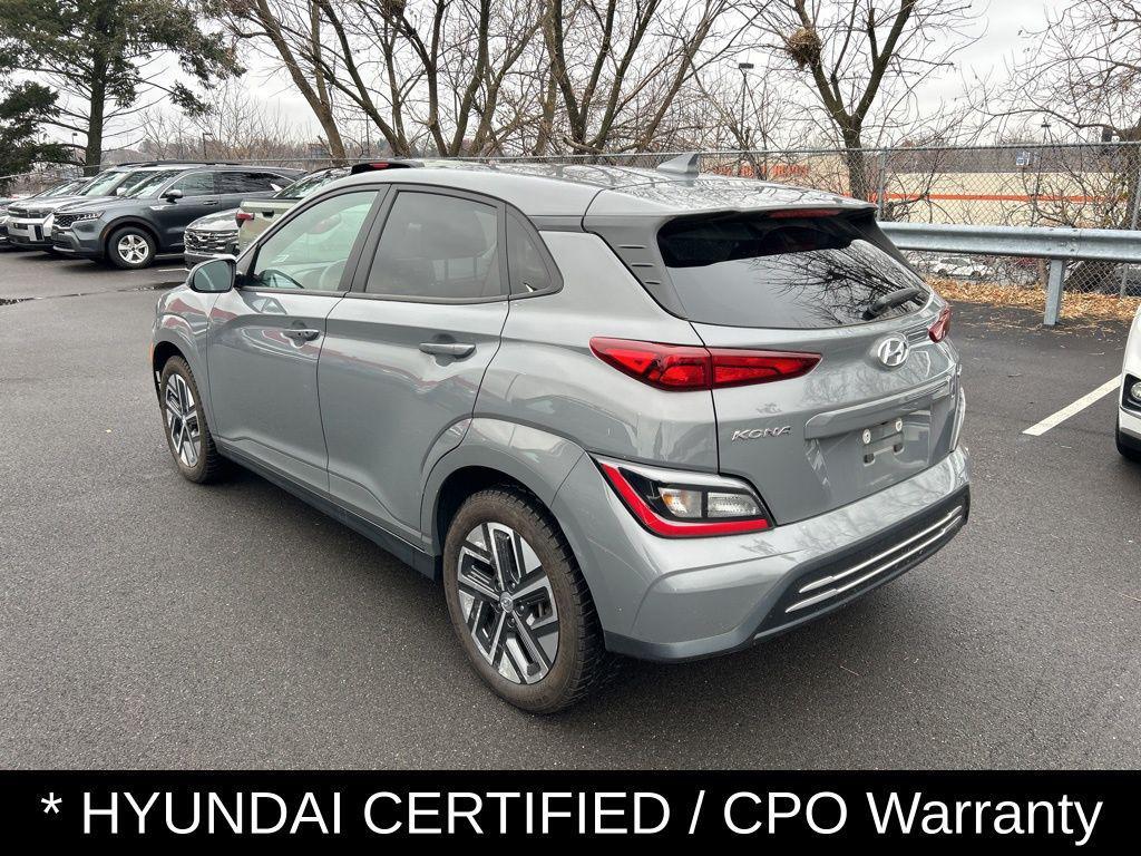 used 2023 Hyundai Kona EV car, priced at $18,500