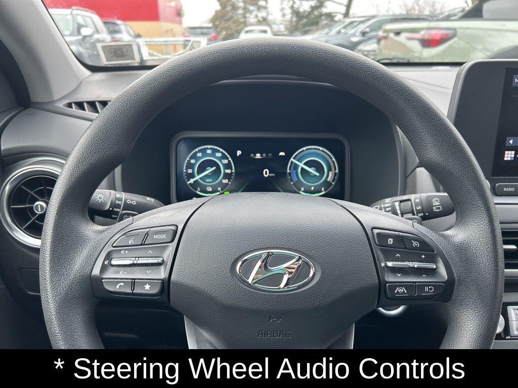 used 2023 Hyundai Kona EV car, priced at $18,500