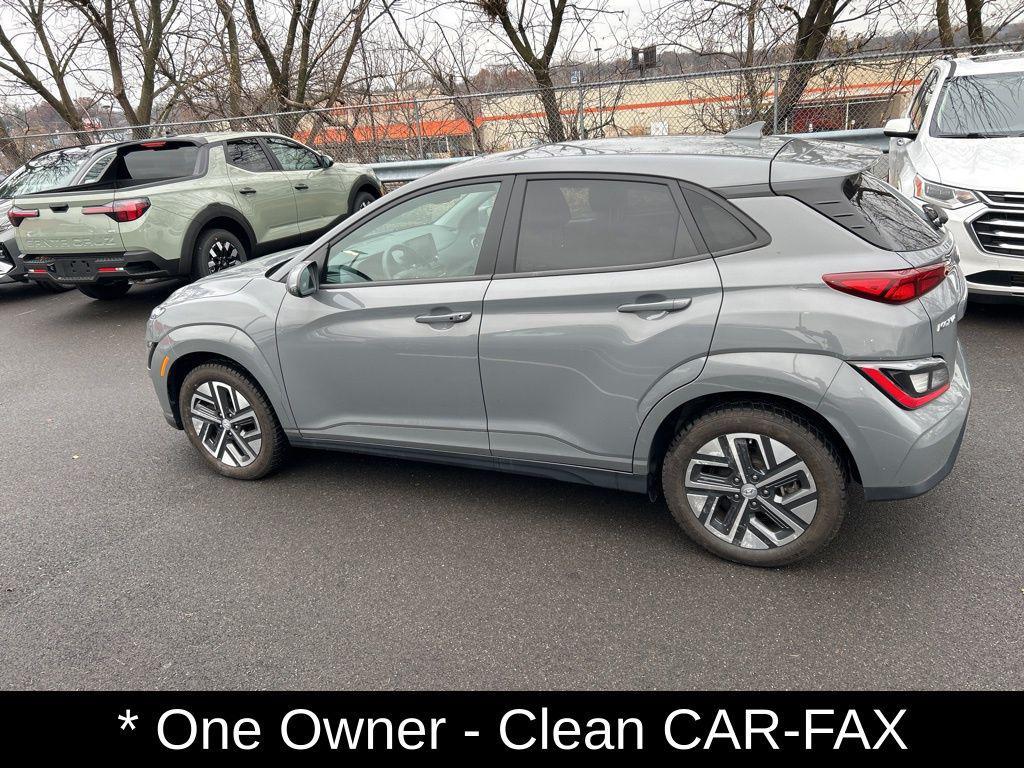 used 2023 Hyundai Kona EV car, priced at $18,500