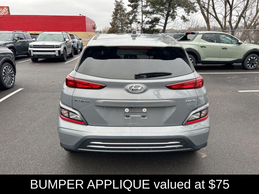 used 2023 Hyundai Kona EV car, priced at $18,500