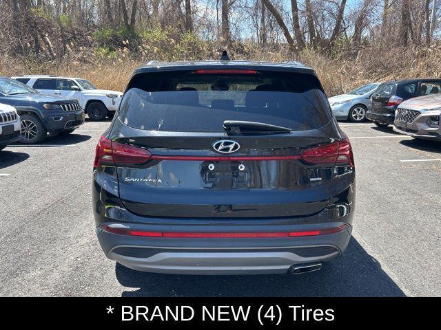 used 2021 Hyundai Santa Fe car, priced at $19,587