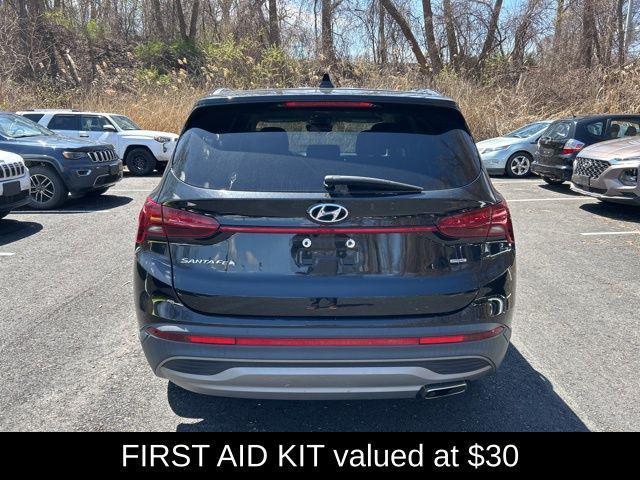 used 2021 Hyundai Santa Fe car, priced at $19,000