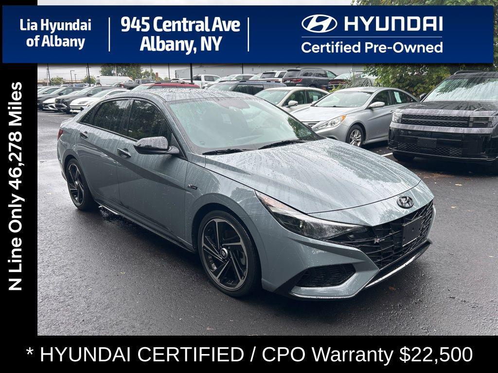 used 2023 Hyundai Elantra car, priced at $22,500