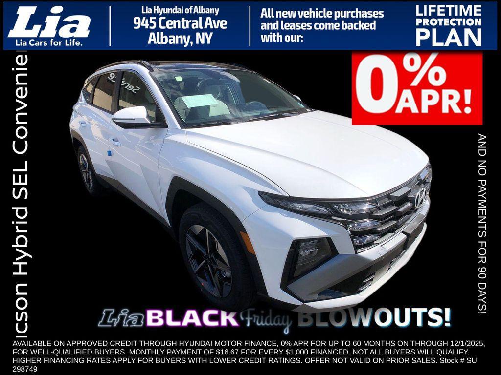 new 2025 Hyundai TUCSON Hybrid car, priced at $38,890