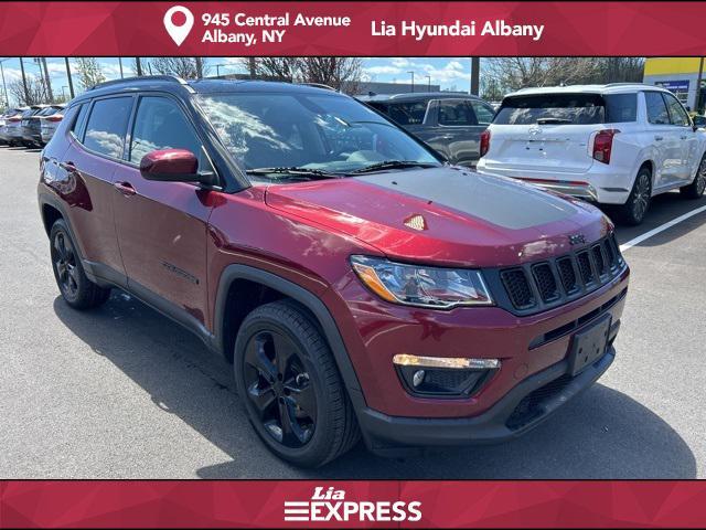 used 2021 Jeep Compass car, priced at $21,512