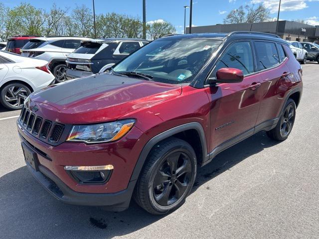used 2021 Jeep Compass car, priced at $20,890