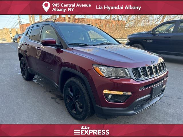 used 2021 Jeep Compass car, priced at $22,347
