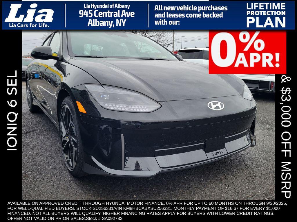 new 2025 Hyundai IONIQ 6 car, priced at $50,900