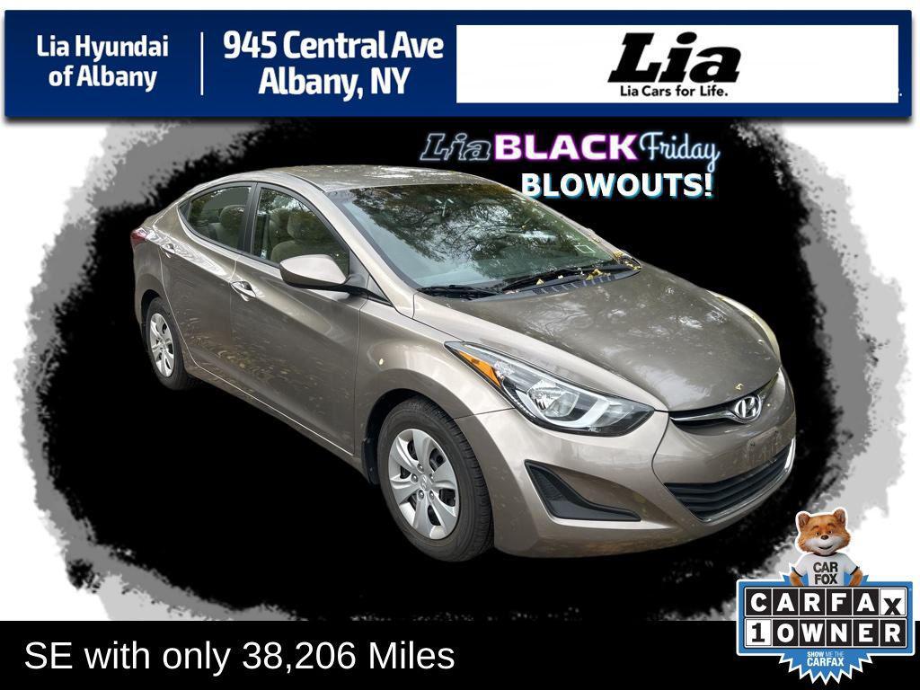 used 2016 Hyundai Elantra car, priced at $8,900