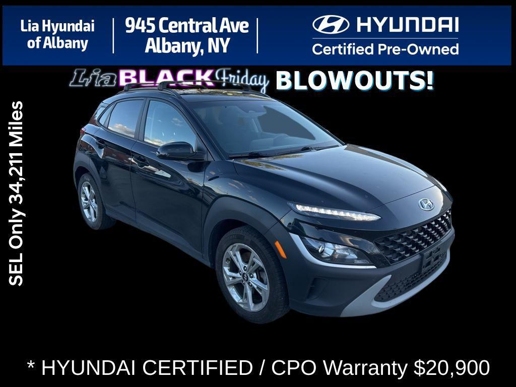 used 2023 Hyundai Kona car, priced at $20,900