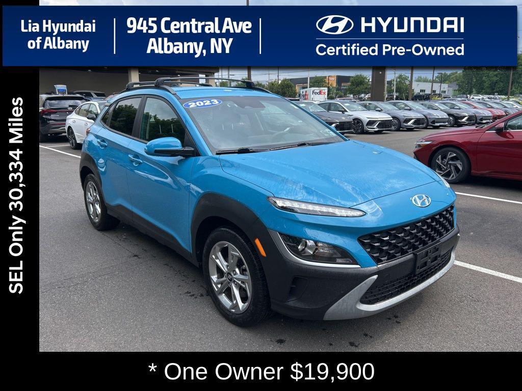 used 2023 Hyundai Kona car, priced at $19,900