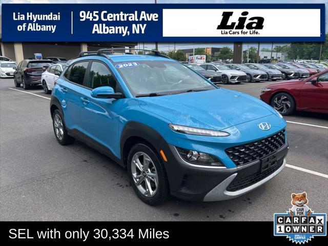 used 2023 Hyundai Kona car, priced at $21,000