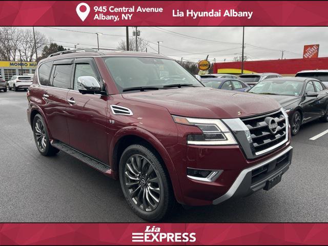 used 2022 Nissan Armada car, priced at $45,927