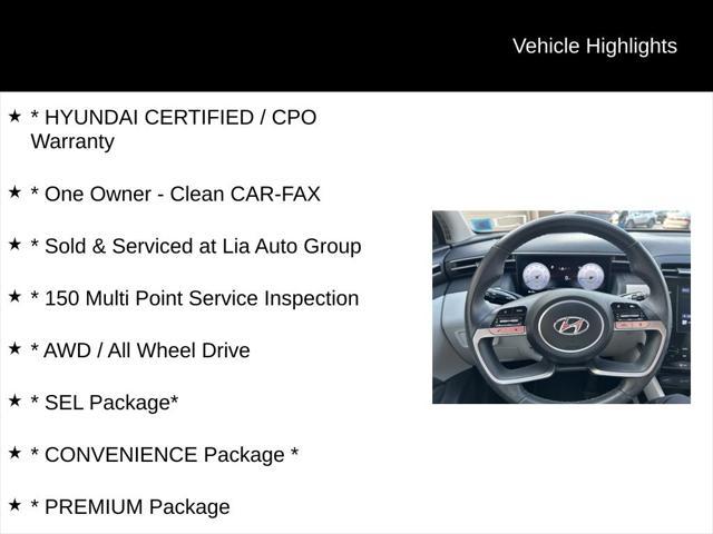 used 2022 Hyundai Tucson car, priced at $24,296