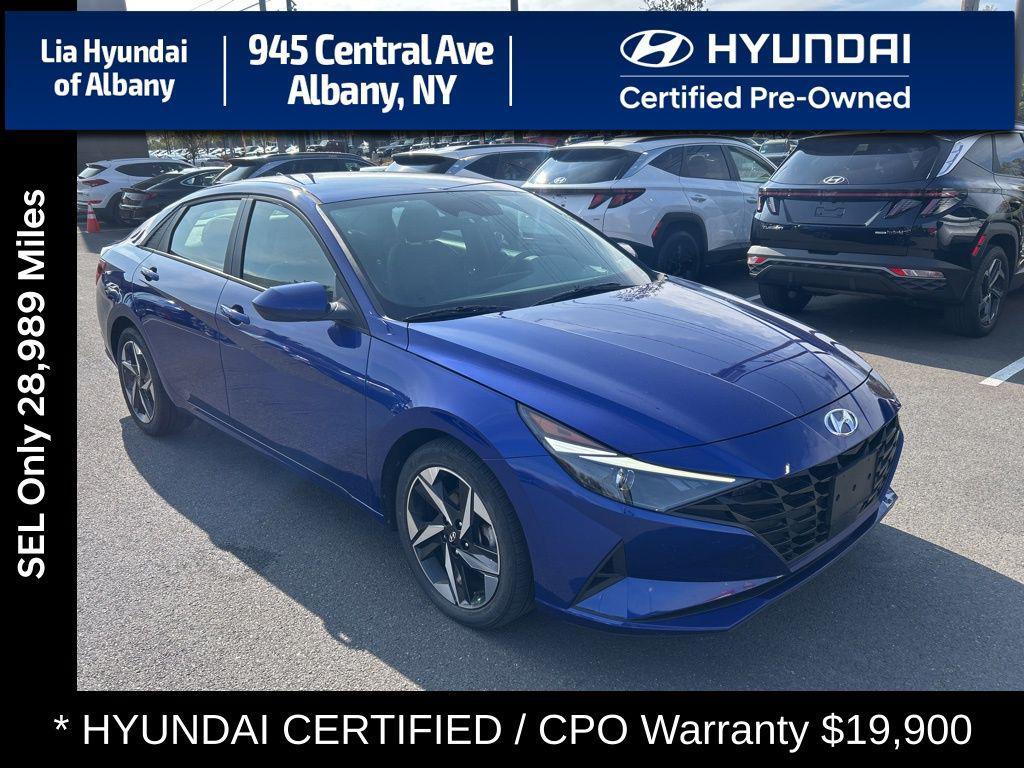 used 2023 Hyundai Elantra car, priced at $19,900